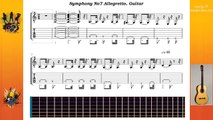 Symphony No7 Allegretto - Beethoven - Guitar