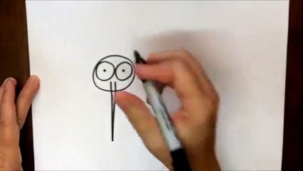 How to Draw a Mosquito Step by Step Beginning Cartoon Drawing Lesson