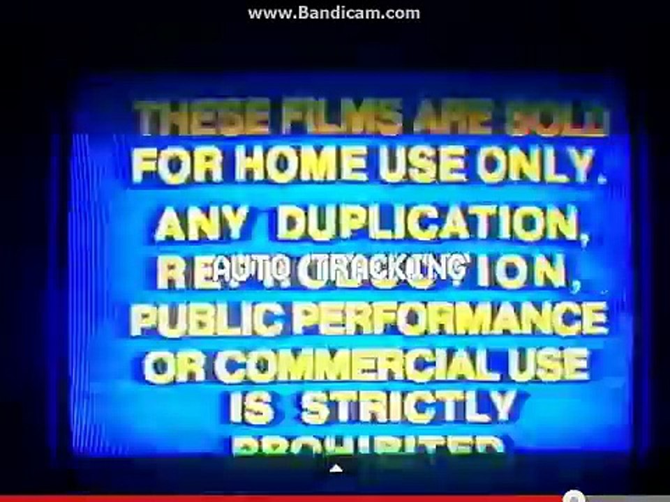 Closing To Monty Python And The Holy Grail 1981 VHS