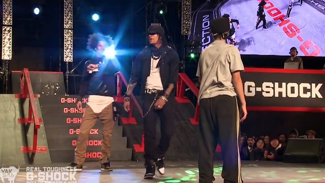 Les Twins vs Rush Ball G-SHOCK REAL TOUGHNESS Japan 2012 _ YAK FILMS