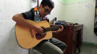 (Vũ Cát Tường) Vết Mưa - Fingerstyle cover arr. by Huy The Krieg