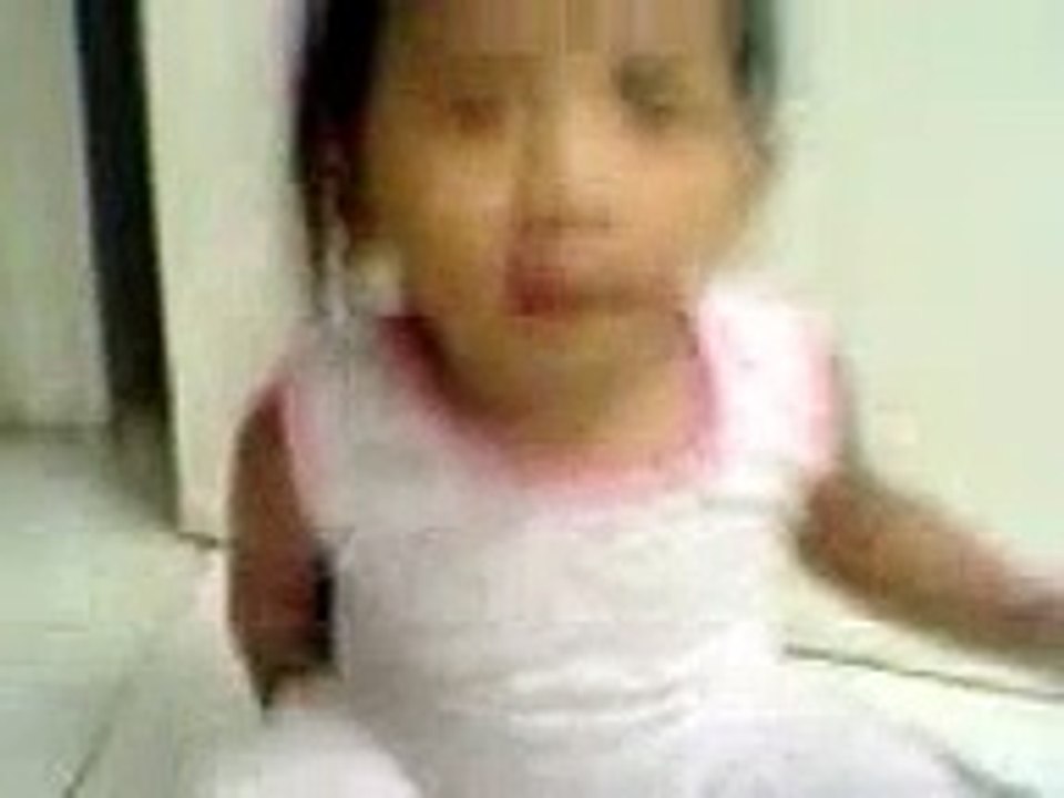 1 year old baby girl solving math ... just for fun,,, enjoy :D