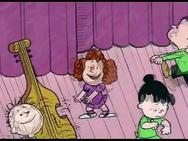 Charlie Brown Dancing to HUNGRY FOR YOU by the POLICE Charles Schulz cartoon