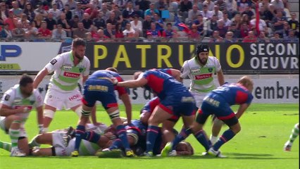 TOP 14 - Grenoble - Pau  : 41-15 - ESSAI Peter KIMLIN (GRE) - Saison 2015/2016