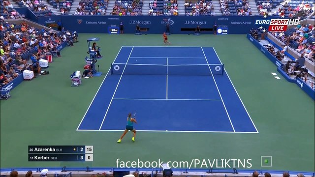 Victoria Azarenka vs Angelique Kerber Highlights ᴴᴰ US OPEN 2015