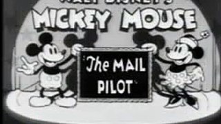 Mickey Mouse 1933 The Mail Pilot