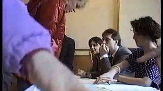 Volby do akademického senátu VŠST Liberec (1990) - videomagazin 