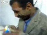 Stoned Iranian Man Eating Ice Cream