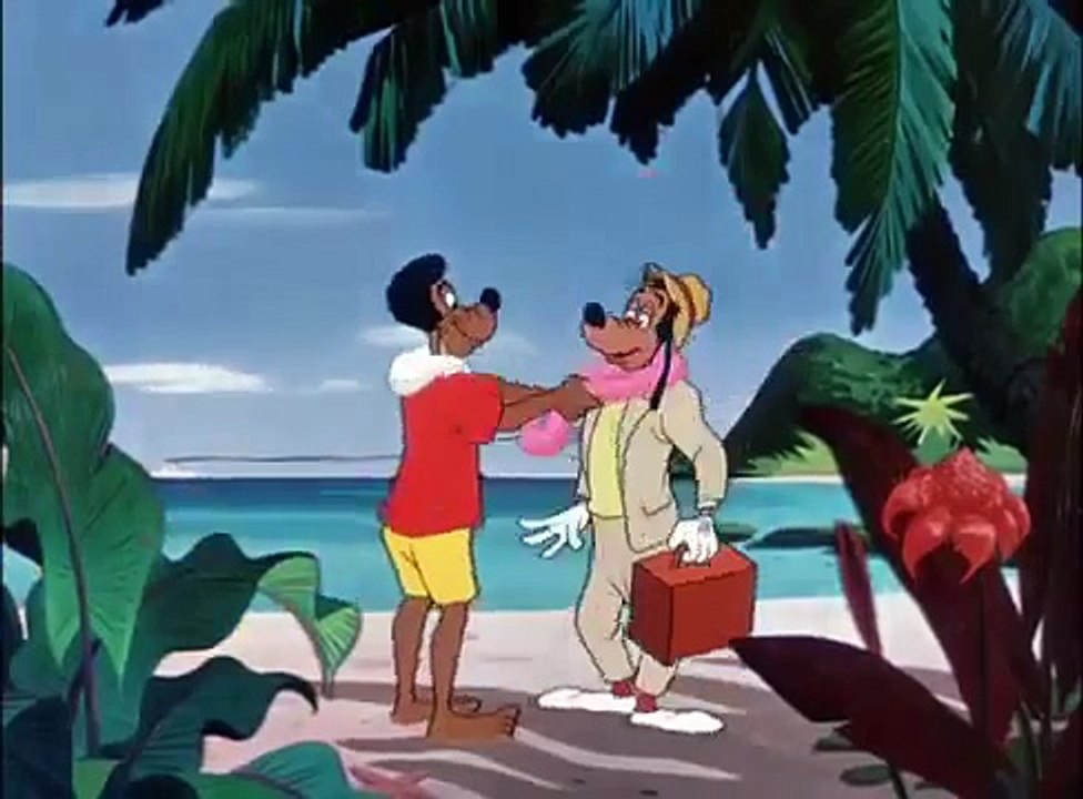 Walt Disney Goofy Hello, Aloha