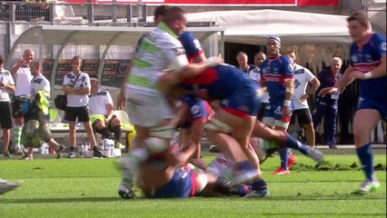 TOP 14 - Grenoble - Pau  : 41-15 - ESSAI Elijah Elia NIKO (PAU) - Saison 2015/2016