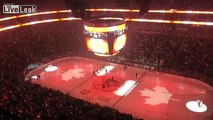 Oh Canada sung at Penguins, Flyers game in honor of fallen Canadian soldier
