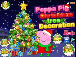 Peppa Pig Christmas. Свинка Пеппа украшает елку. Прохождение игры Свинка Пеппа.