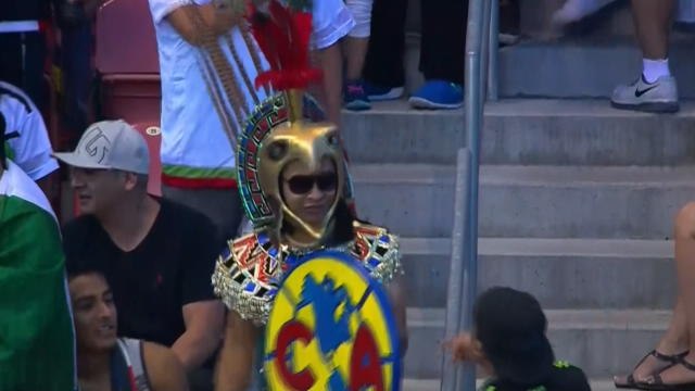 CONCACAF - Le festival des déguisements mexicains