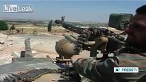 [ Rush footage] Syrian govt. forces advance inside militant-held Aleppo