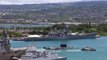 Canadian Submarine Enters Pearl Harbor Naval Base