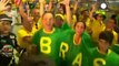 Brazil parties after win over Columbia
