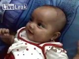 Funny Videos Cute laughing baby aged less than 3 months