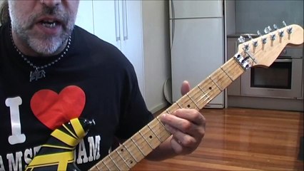 How to play Van Halen's Jamie's Cryin'