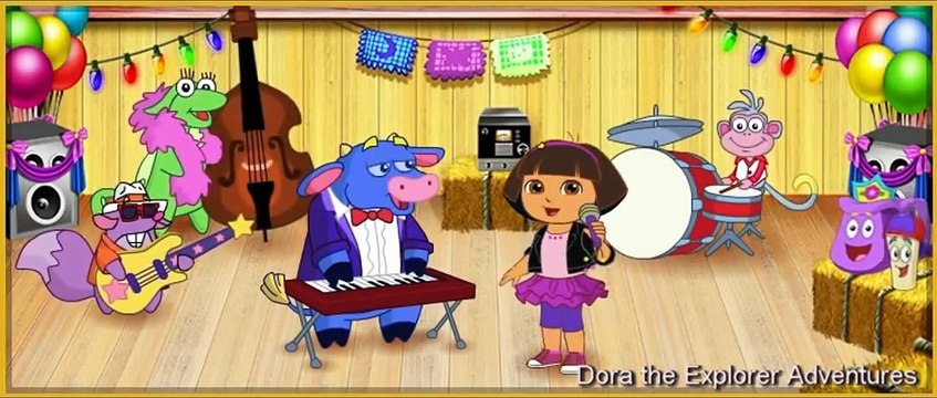Dora Rocks Sing Along Party Dora The Explorer episodes for children New 2015