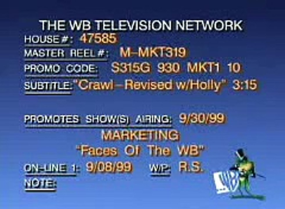 CHARMED WB PROMO 1999