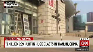 Video Shows Aftermath Of Tianjin Explosion, Shockwave