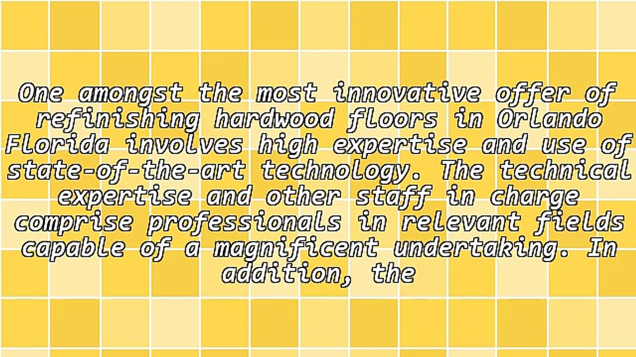 Excellent Refinishing Hardwood Floors In Orlando Florida Are Given