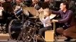 Amazing Little Toddler Plays the Drums with an Orchestra
