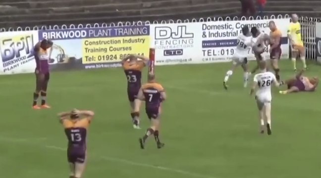 Rugby à XIII : la boulette de l'année ! (Featherstone Rovers et les Batley Bulldogs)