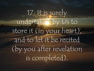 Idris Abkar-- Surah Qiyamah-- Heart Trembling & Emotional!!! - Watch or Download - DownVids.net