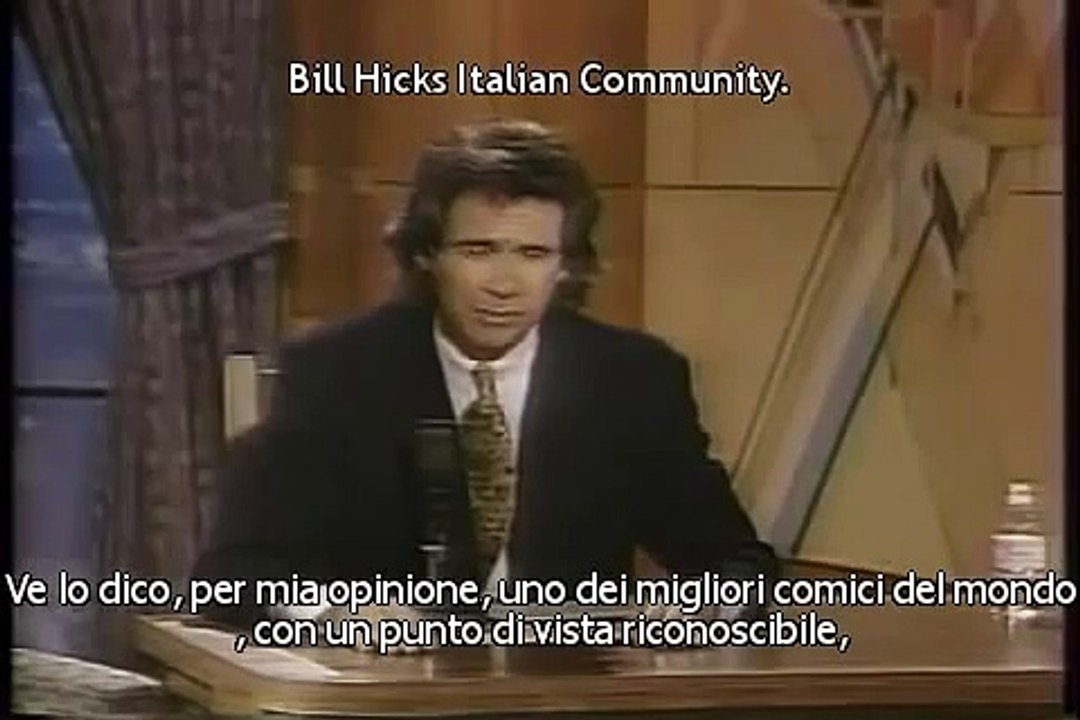 Bill Hicks al Dennis Miller Show + intervista (sub ita)