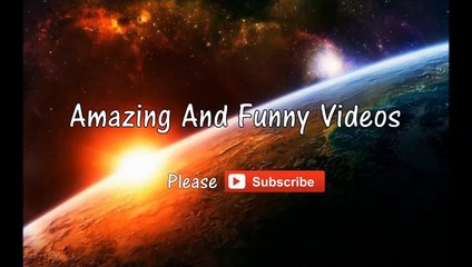 Crazy guy runs in to traffic