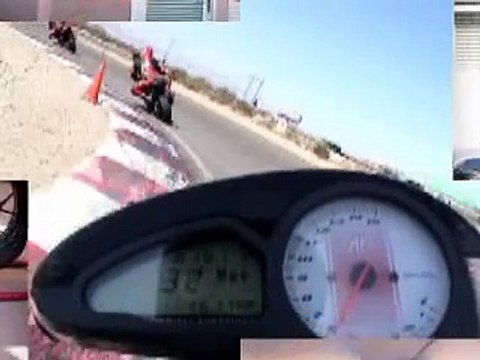 MV Agusta Brutale 910R onboard track video