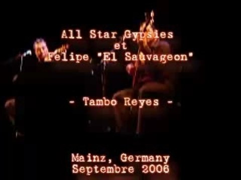 All Star Gypsies et Felipe - Tambo Reyes