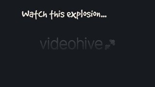 2D Cartoon Animated Explosion  - Stock Footage from Videohive