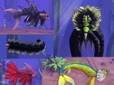 My Spore Sea / Underwater Creatures - With Swimming Animations
