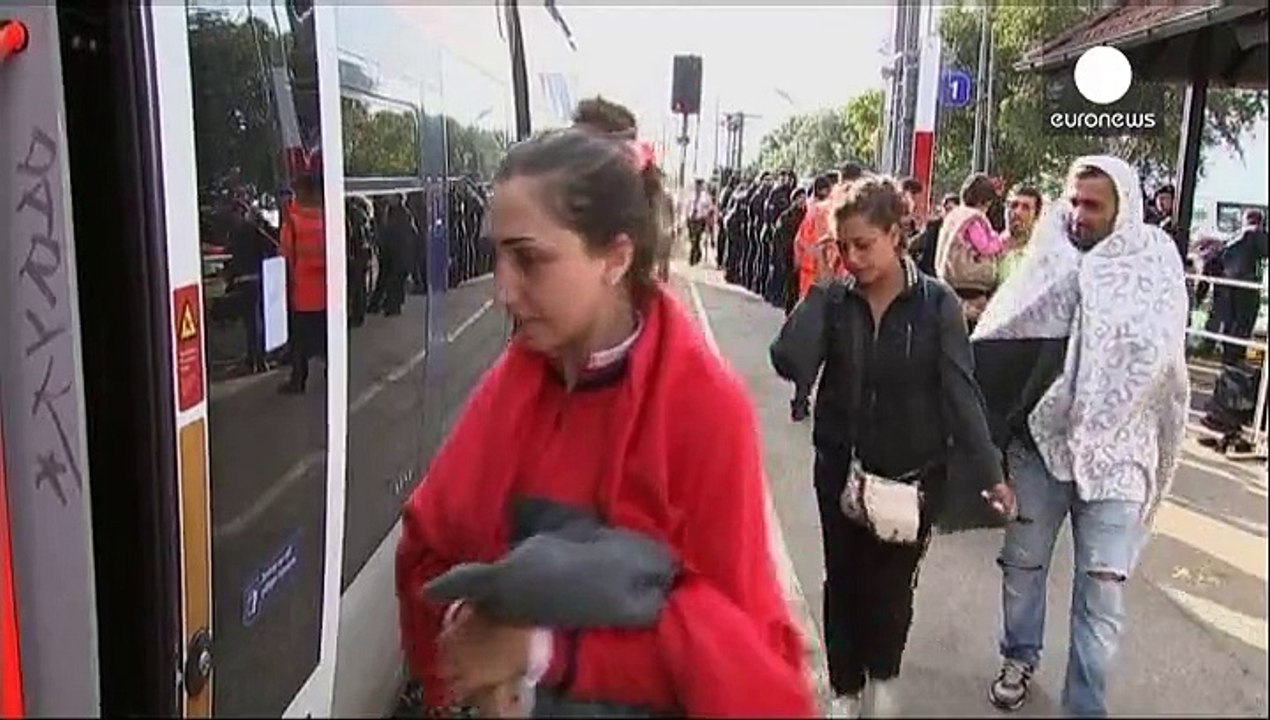 L'appel d'air allemand attire un flot ininterrompu de réfugiés