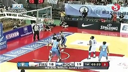 GILAS PILIPINAS vs CHINESE TAIPEI B 1st Quarter JONES CUP 2015 - SEPTEMBER 6, 2015