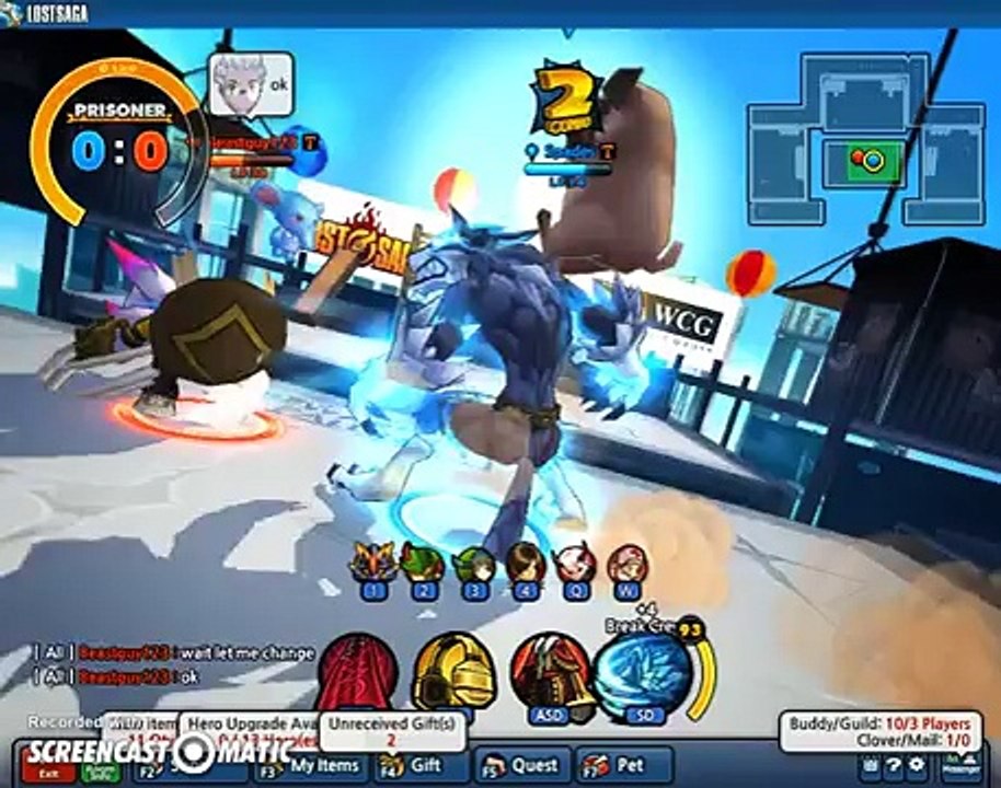 LostSaga WereWolf gameplay