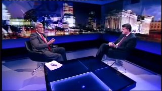 Paxman and Mandelson clash over the Euro