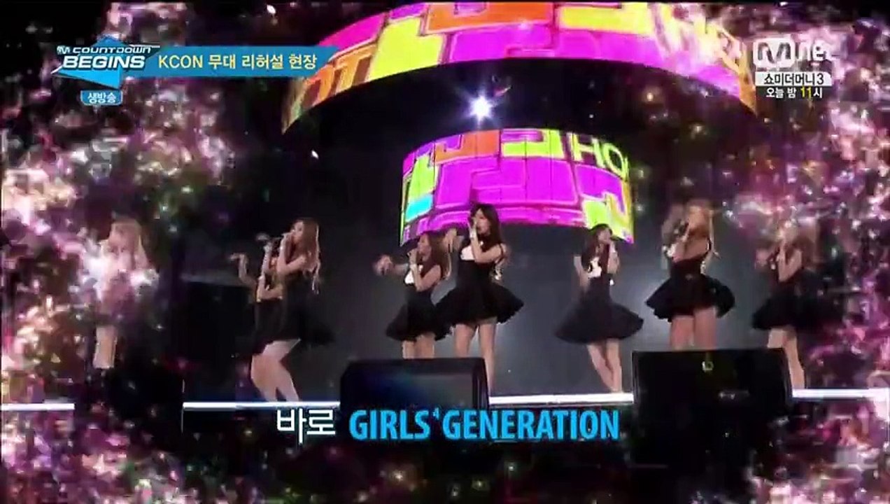 140814 엠카운트다운 비긴즈 SNSD 소녀시대 Cut 1080i