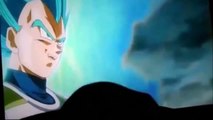 Vegeta Súper Saiyajin Dios Azul vs Freezer Dorado | La Resurrección de Frezeer (Fukkatsu no F)