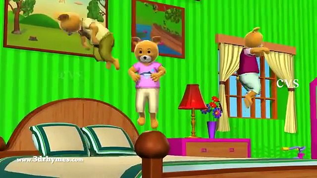 Five Little Rabbits Jumping on the Bed Nursery Rhyme More Kids Songs From CVS 3D Rhymes