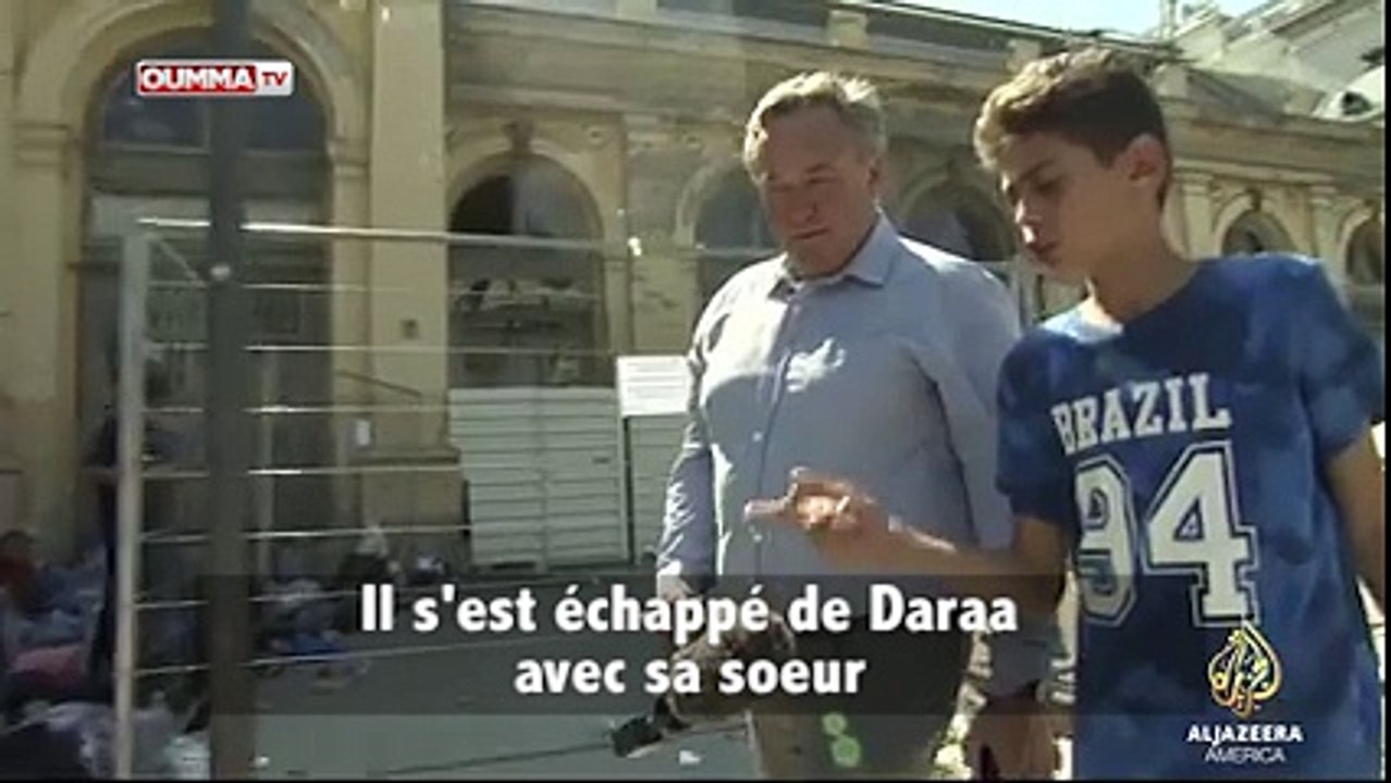 Un enfant Syrien : "arrêtez la guerre, nous n'aurons plus besoin de venir en Europe"