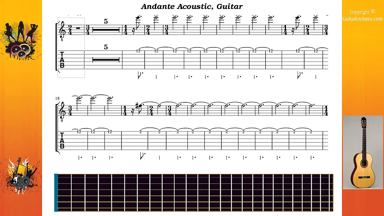Andante Acoustic – Beethoven – Guitar