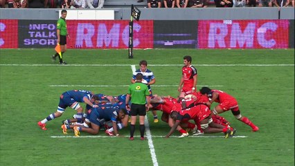 TOP 14 - Toulouse - Castres : 37-20 - ESSAI Brice MACH (CAS) - Saison 2015/2016