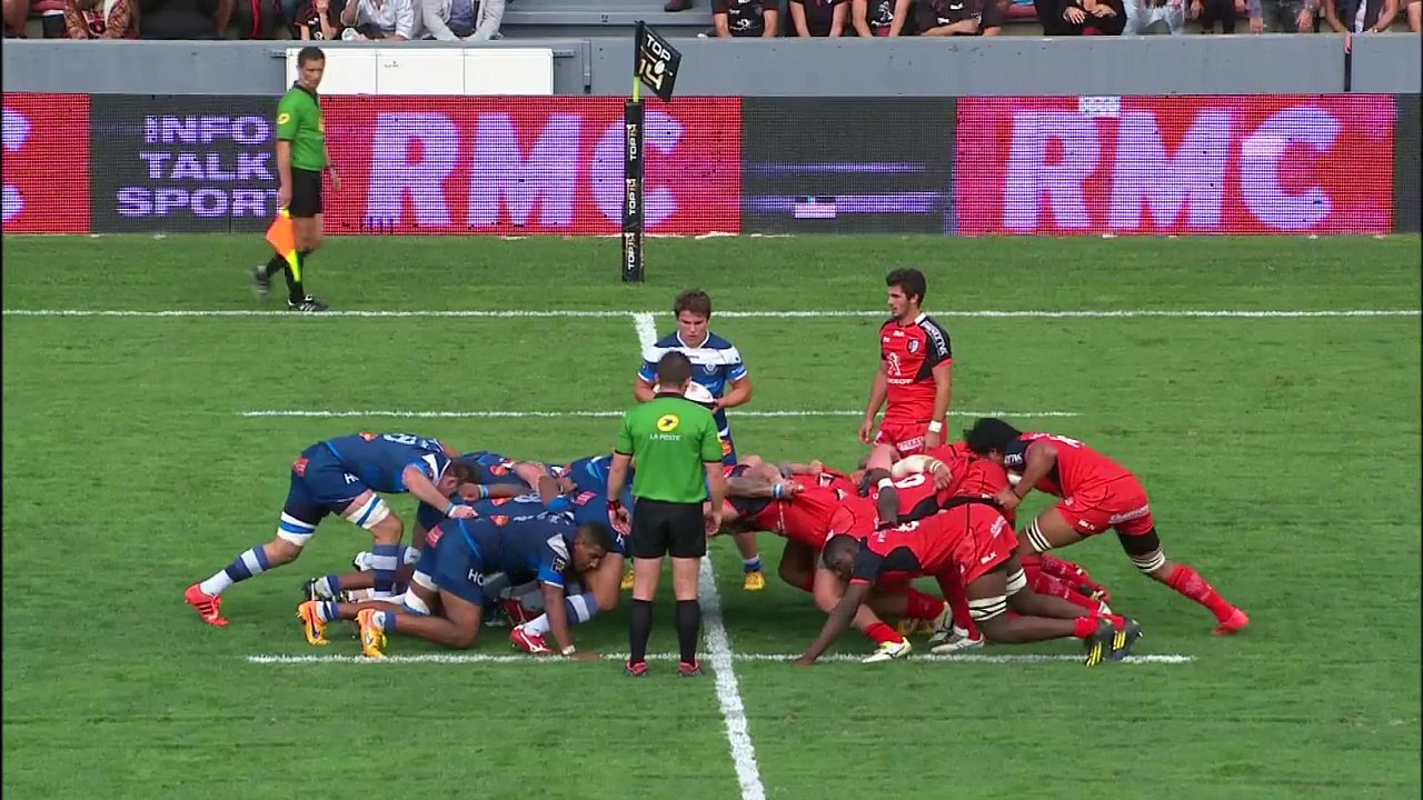 TOP 14 - Toulouse - Castres : 37-20 - ESSAI Brice MACH (CAS) - Saison 2015/2016