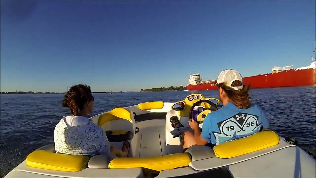 Jet Boat Seadoo Jumping GoPro HD