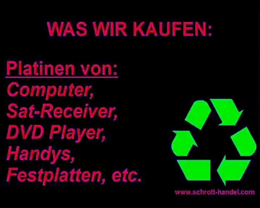 schrotthandel ANKAUF von Schrott schrott-handel.com