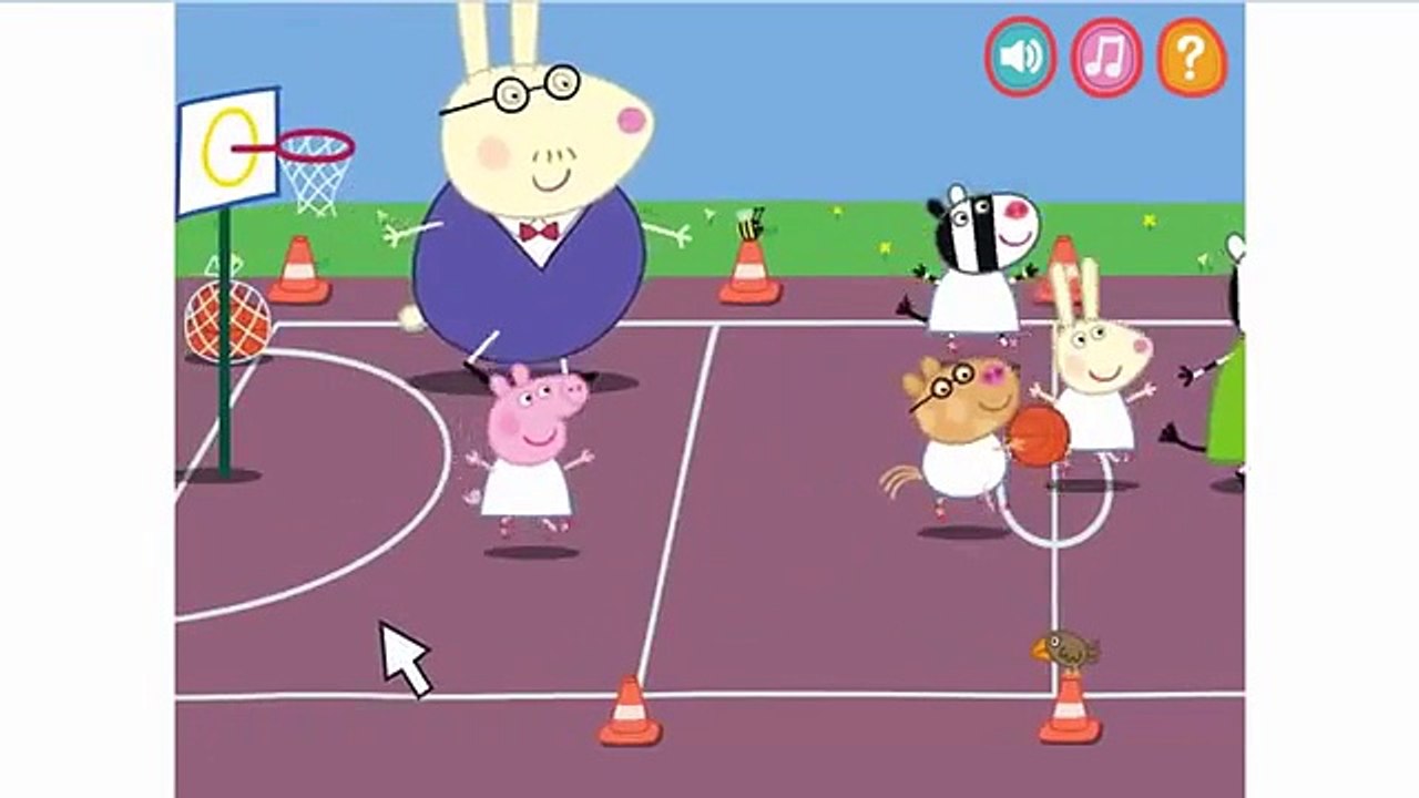 смотреть бесплатно Свинка пеппа  Баскетбол  Peppa Pig HD
