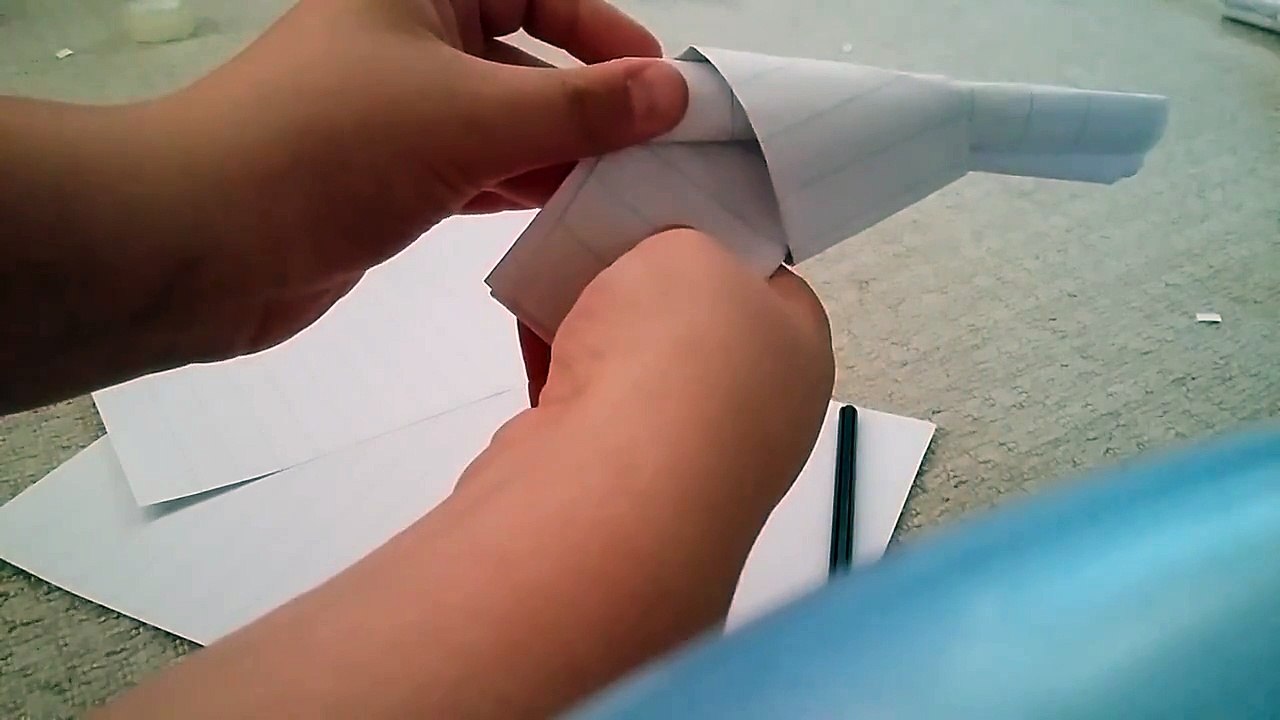 How to make an origami pistol
